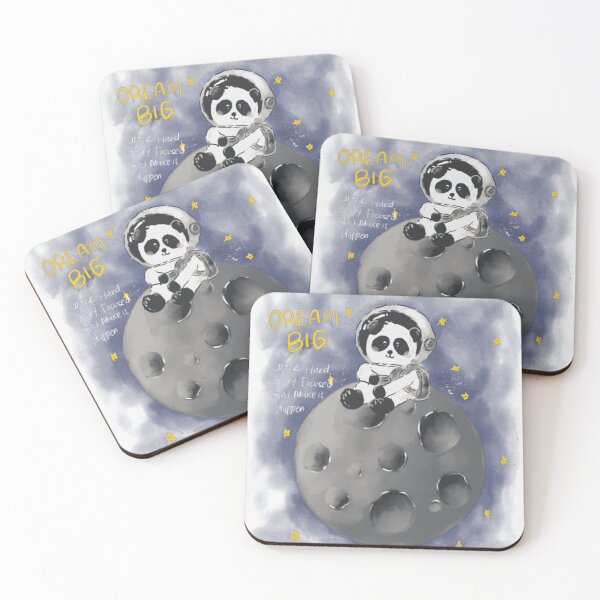 Item preview, Dream Big Space Panda designed and sold by CosmicBison.