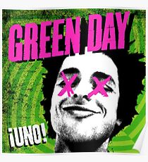 Green Day Uno Album Cover Poster