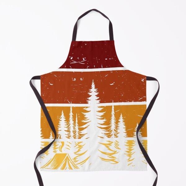 Item preview, Vintage Camping Forest Sunset designed and sold by Pommes im Bett.