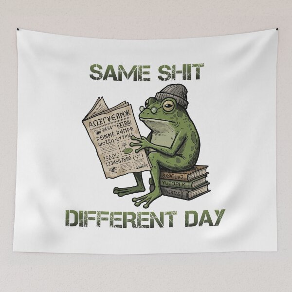 Item preview, Same Shit Different Day designed and sold by BHP Studio.