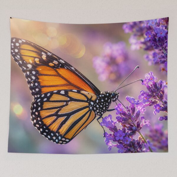 Item preview, Golden Hour Monarch on Lavender designed and sold by Kimberly Palmer.