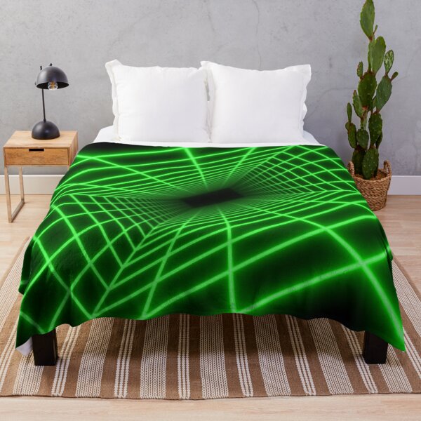Item preview, Green Glow Rectangular Wireframe Tunnel designed and sold by Electric Shock!! Design.