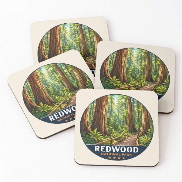 Item preview, Redwood National Park California Forest designed and sold by Gideon Emmerich.