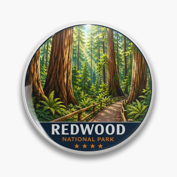 Item preview, Redwood National Park California Forest designed and sold by Gideon Emmerich.