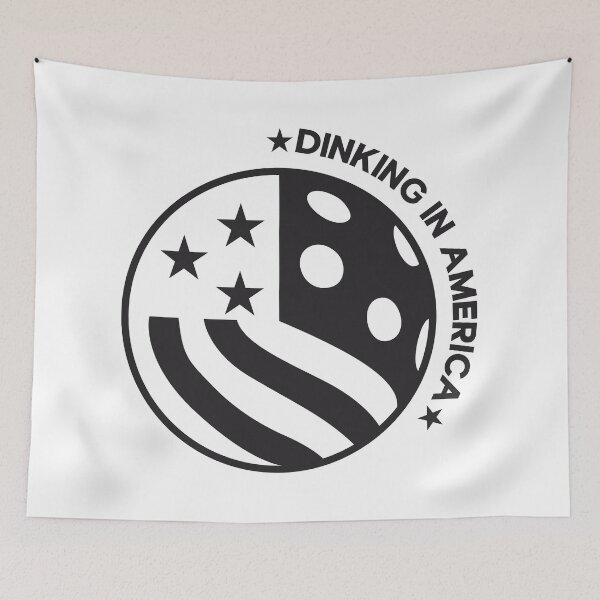 Item preview, Dinking in America designed and sold by RacketMood.