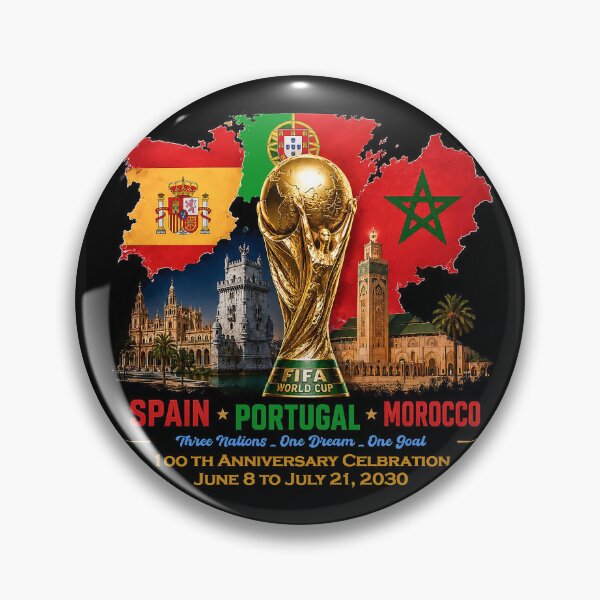 Item preview, FIFA 2030 WORLD CUP - SPAIN - PORTUGAL - MOROCCO  - June 8 to July 21, 2030 designed and sold by DBM Photo Art 1.