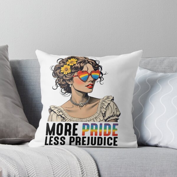 Item preview, More Pride Less Prejudice LGBTQ Pride Month For Couple designed and sold by Terahsharris.