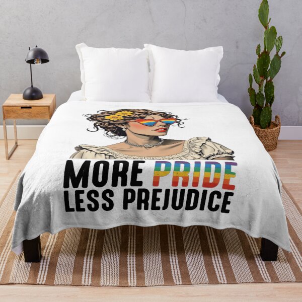 Item preview, More Pride Less Prejudice LGBTQ Pride Month For Couple designed and sold by Terahsharris.