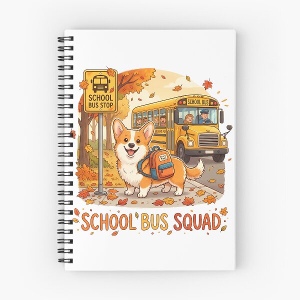 Item preview, Cute Corgi School Bus Squad Shirt, Funny Corgi Back to School Bus Stop Tee, Corgi Fall School Gift for Dog Lovers designed and sold by Wearable Canvas...