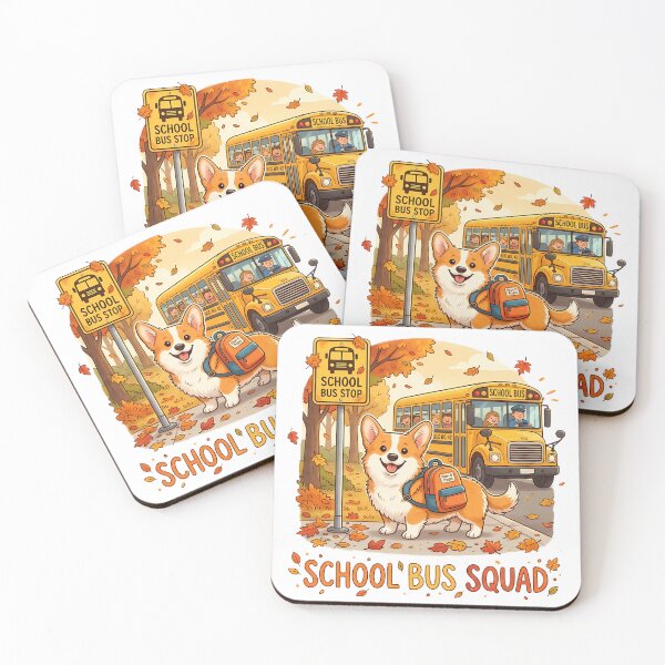 Item preview, Cute Corgi School Bus Squad Shirt, Funny Corgi Back to School Bus Stop Tee, Corgi Fall School Gift for Dog Lovers designed and sold by Wearable Canvas...