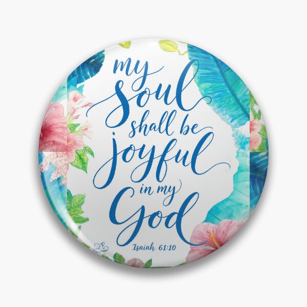 Item preview, My Soul Shall Be Joyful in My God designed and sold by Jan Marvin Art Studio.