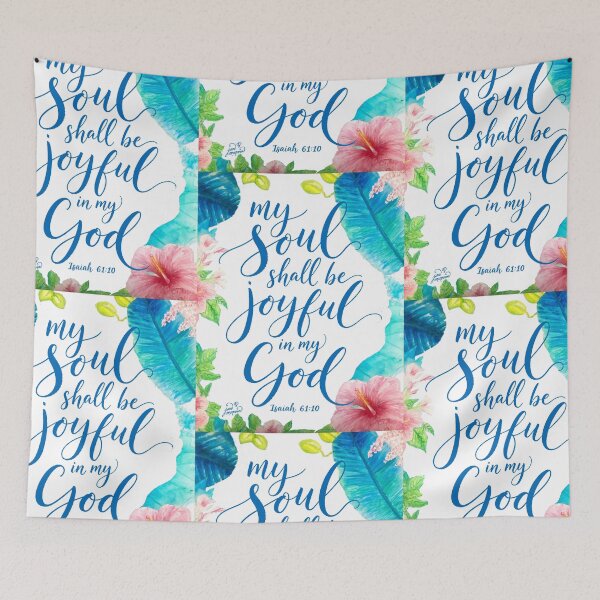Item preview, My Soul Shall Be Joyful in My God designed and sold by Jan Marvin Art Studio.