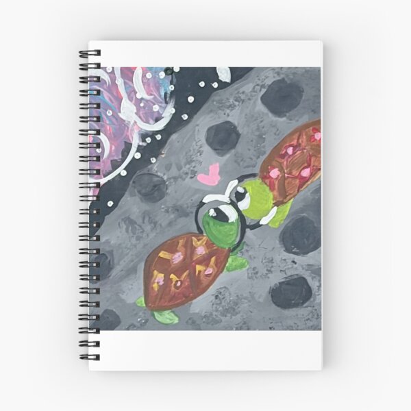 Item preview, Stargazing Turtle Couple on the Moon Acrylic Painting designed and sold by Faithstarmancil.