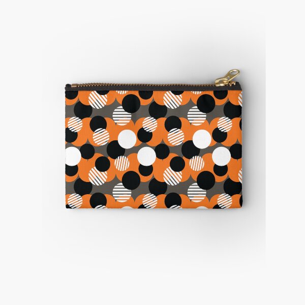 Item preview, Chic Halloween Orange and Black Abstract Polka Dot Pattern designed and sold by mrhighsky.