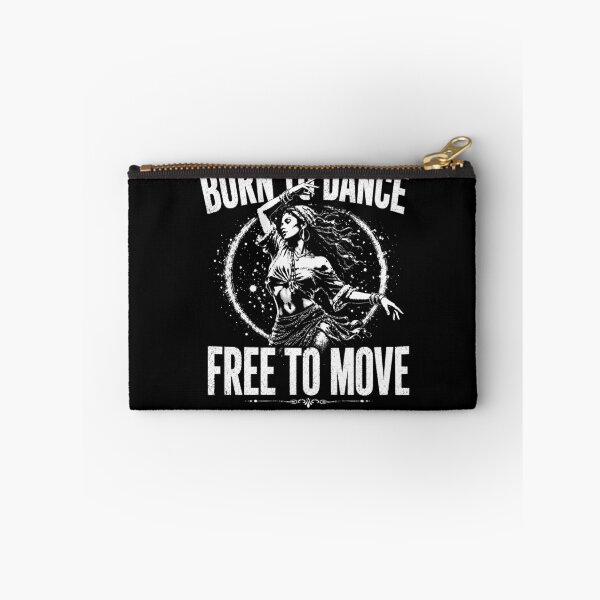 Item preview, Born To Dance Free To Move – Vintage Boho Dance Lover Dancer Design designed and sold by PosiMCreations.