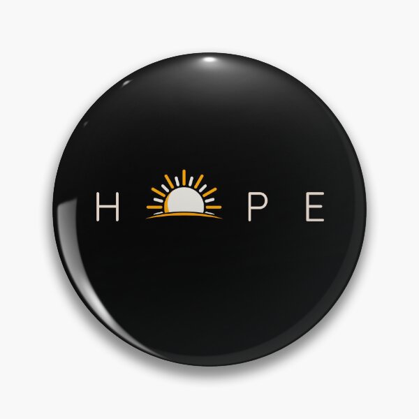 Item preview, Hope Sunrise Minimalist Inspirational Typography Design designed and sold by Lynn Creates.
