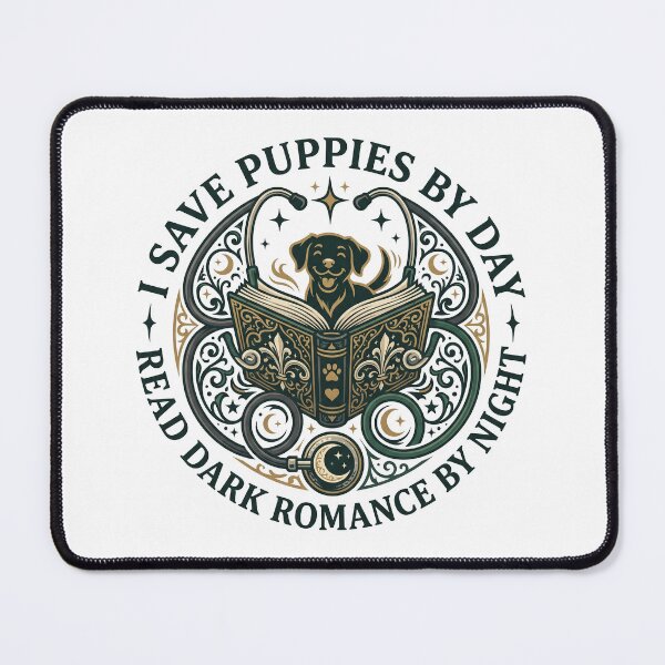 Item preview, Vet Tech I Save Puppies By Day Read Dark Romance By Night Booktok Gift designed and sold by Osmose-Studio ⭐⭐⭐⭐⭐.