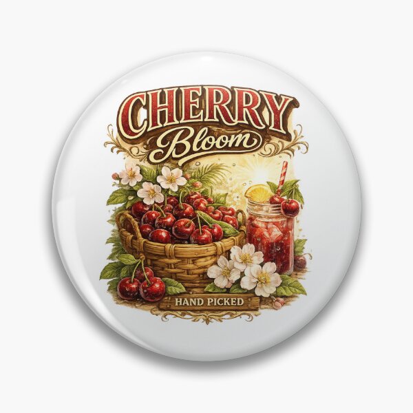 Item preview, Cherry Bloom Vintage Fruit Shirt designed and sold by M.Store.