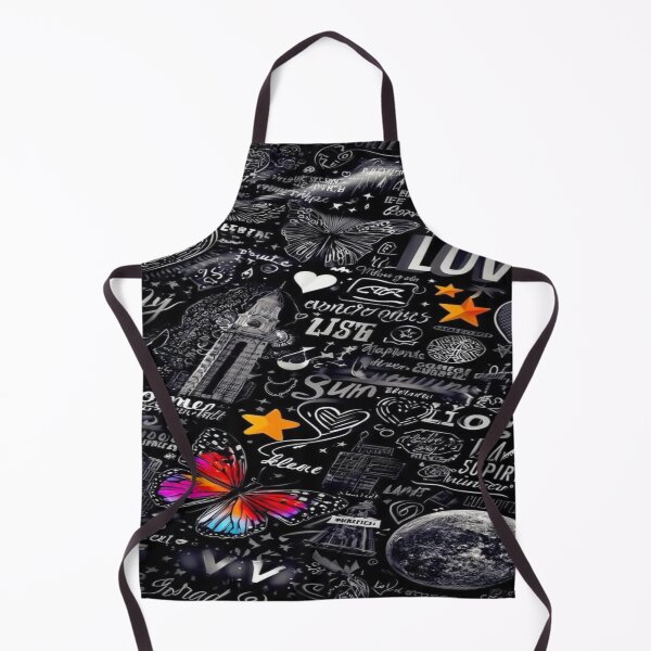 Item preview, Romantic Cosmic Collage - Rainbow Butterflies, Moon and Calligraphy designed and sold by RAYBIL.