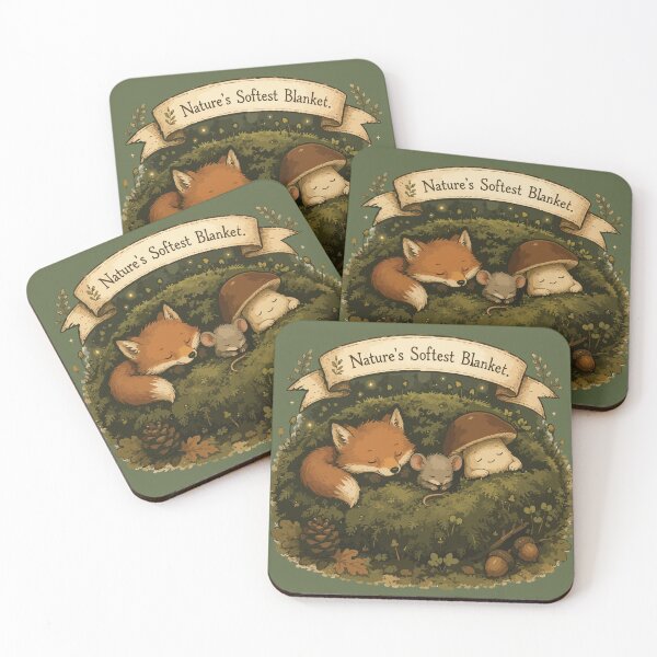 Item preview, Nature's Softest Blanket Cozy Moss Forest designed and sold by SimplePoDesign.
