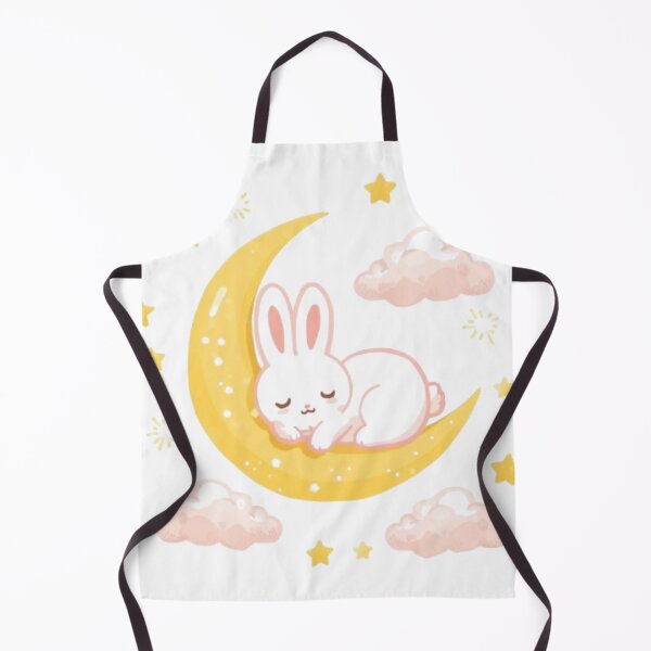 Item preview, Dreamy Moon Bunny Sticker | Adorable Kawaii Night Sky Design designed and sold by Stylestickers55.