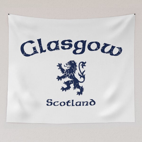Aperçu de l'œuvre Glasgow, Écosse créée et vendue par ForzaDesigns.