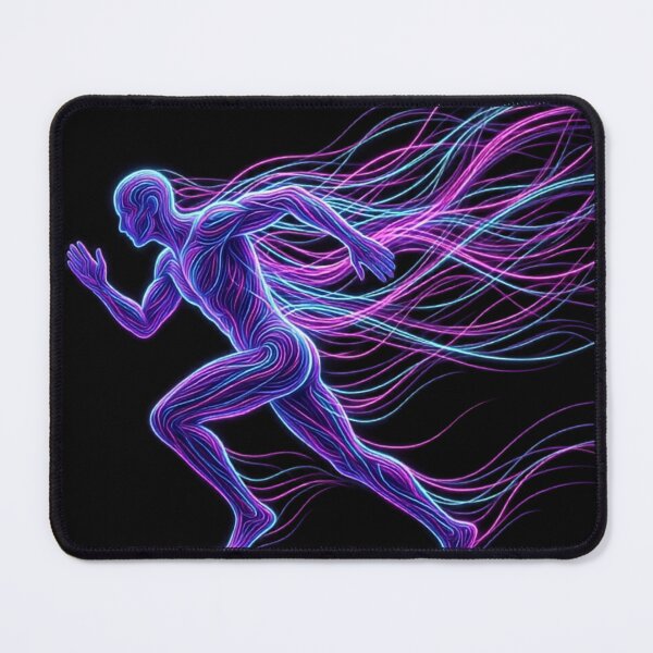 Item preview, Run Beyond Limits Neon Running Design designed and sold by RunningWhiskers.