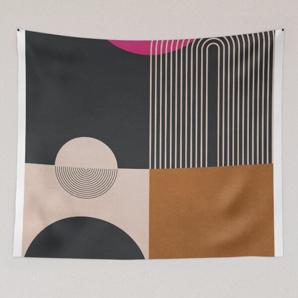 Item preview, Geometric Pink Neon designed and sold by Claudia  Dias.
