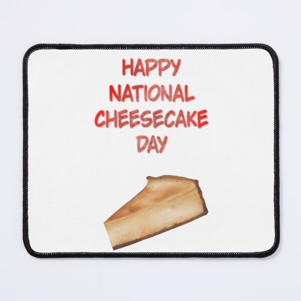 Item preview, National Cheesecake day designed and sold by pilar-tebar.design.