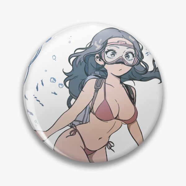 Item preview, Anime Girl Swimming in Bikini designed and sold by Jacko-2026.