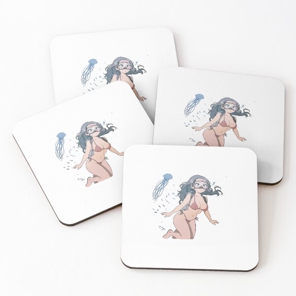 Item preview, Anime Girl Swimming in Bikini designed and sold by Jacko-2026.