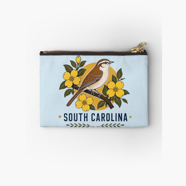 Item preview, South Carolina Wren & Yellow Jessamine Homage designed and sold by The-Drip-Studio.