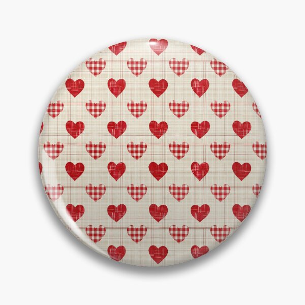 Item preview, Vintage Red Hearts  designed and sold by LouieVanille.