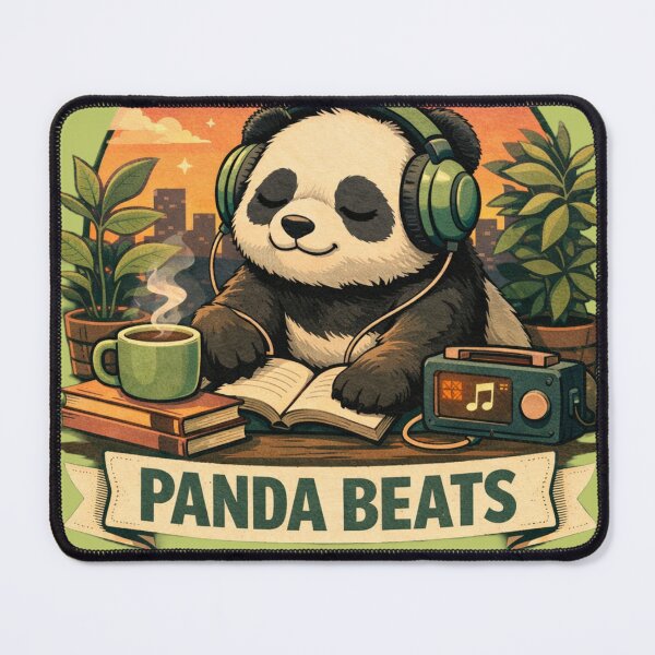 Item preview, Lo-Fi Panda designed and sold by DecibelDecor034.