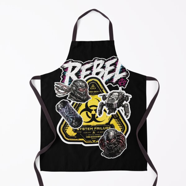 Item preview, Cyberpunk Rebel Biohazard Sticker Pack designed and sold by Zyro Craft.