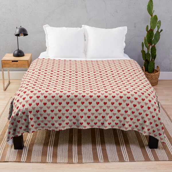 Item preview, Vintage Red Hearts designed and sold by LouieVanille.