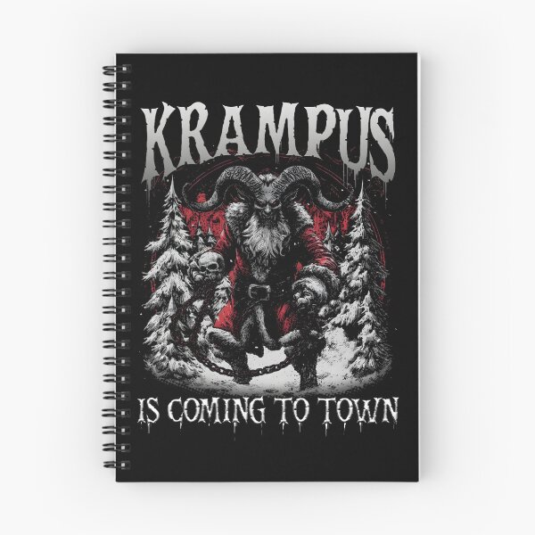 Item preview, Krampus Is Coming To Town Gothic Christmas designed and sold by PatelCarol.