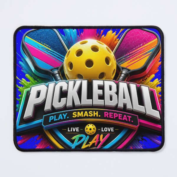 Item preview, Pickleball Life - Live Love Play Colorful Sport Graphic designed and sold by AgnesB77.