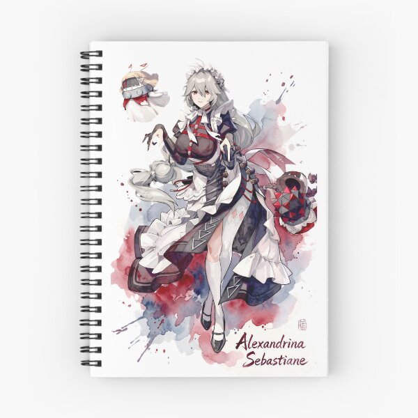 Item preview, Alexandrina Sebastiane I watercolour | Zenless Zone Zero designed and sold by TaidoArts.