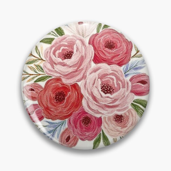 Item preview, Vintage sketch colour Floral Bouquet Design designed and sold by Bright Stone .