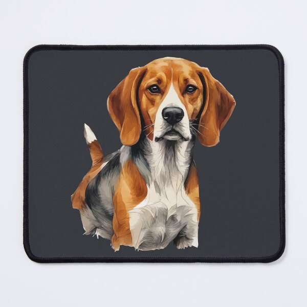 Item preview, Geometric Beagle - Modern Pet Art designed and sold by Tklezardesigns.