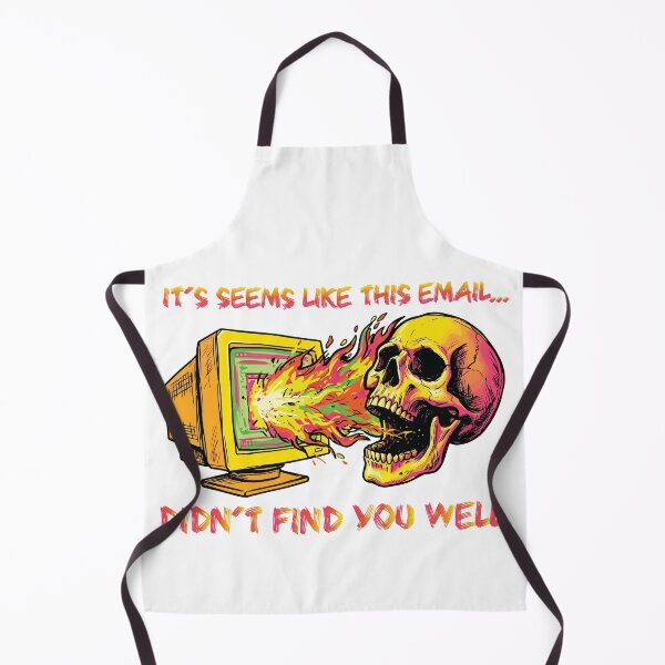 Item preview, Funny Corporate Email Humor Sarcastic Skeleton Retro Computer designed and sold by BHP Studio.
