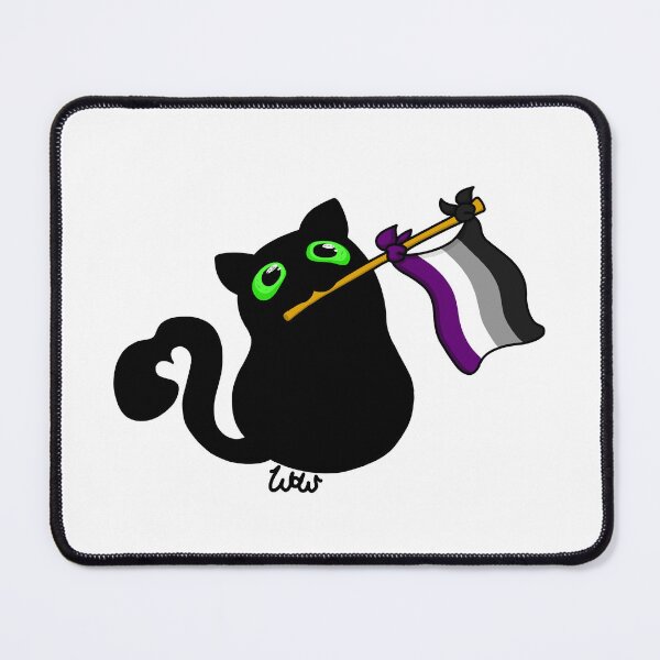Item preview, Pride Flag Kitty - Ace designed and sold by WorksOfWhimsies.