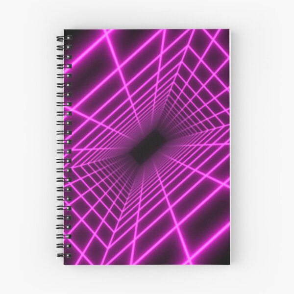 Item preview, Magenta Glow Rectangular Wireframe Tunnel designed and sold by Electric Shock!! Design.