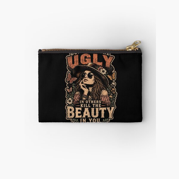 Item preview, Don’t Let The Ugly In Others Kill The Beauty In You – Boho Woman Inspirational Design designed and sold by PosiMCreations.
