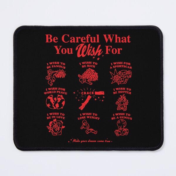 Item preview, Be Careful What You Wish For Obsession 2026 Horror Movies Quotes Fan Art designed and sold by PayneLaurie.