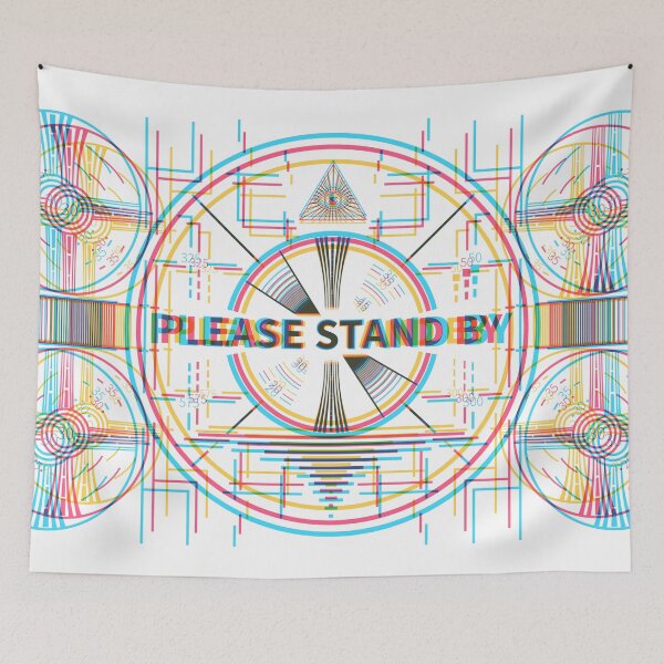 Item preview, Please Stand By soft Glitch designed and sold by animinimal.