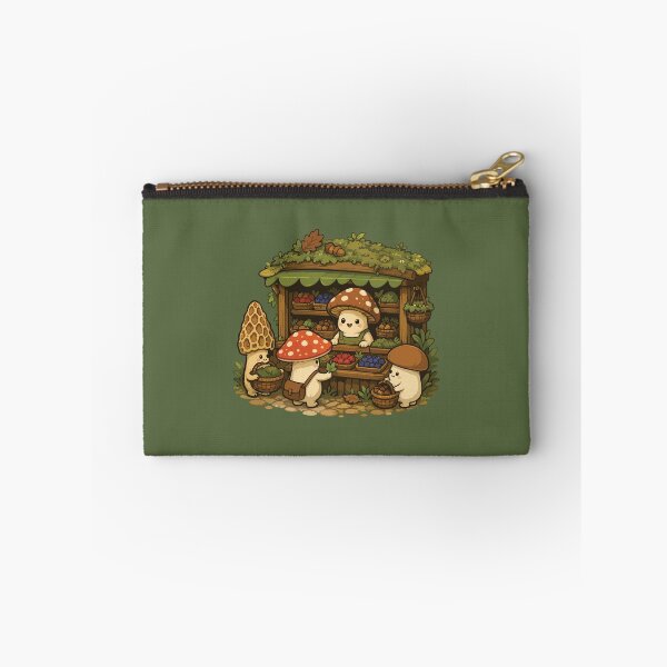 Item preview, Cute Mushroom Farmers Market Cottagecore designed and sold by SimplePoDesign.