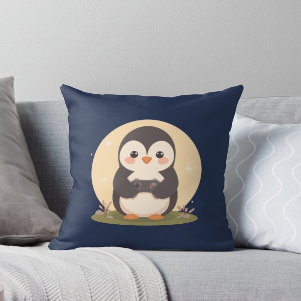 Item preview, Cute Gamer Penguin Game Controller Kawaii Animal T-Shirt designed and sold by WrongGift.