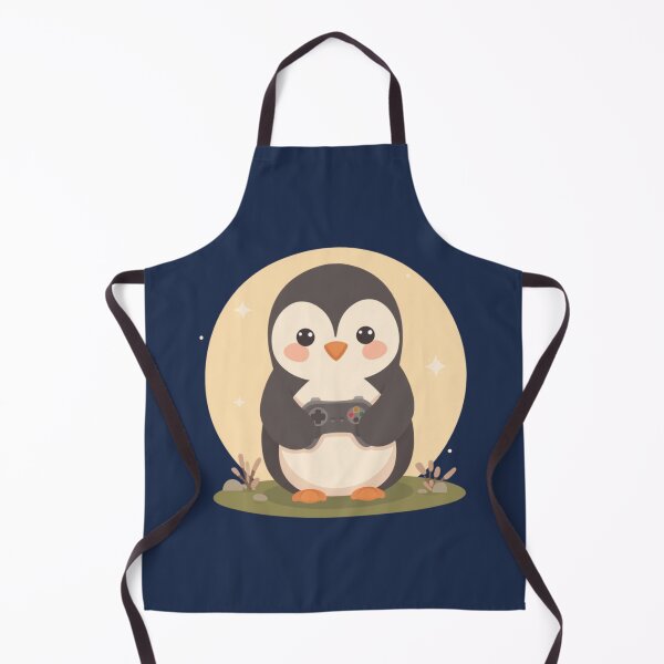 Item preview, Cute Gamer Penguin Game Controller Kawaii Animal T-Shirt designed and sold by WrongGift.